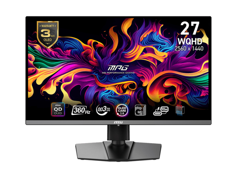 Màn hình MSI MPG 271QRX QD-OLED 27inch WQHD 360Hz 0.03ms