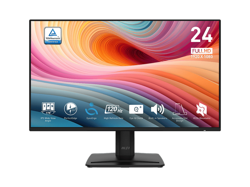 Màn hình MSI PRO MP242A E2 23.8inch FHD 120Hz 1ms