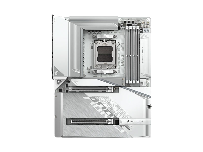 30174_mainboard_gigabyte_b850_aorus_stealth_ice_1-1 Mainboard Gigabyte B850 AORUS STEALTH ICE