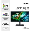 Màn hình Acer EK221Q E3 UM.WE1SV.301 (21.5 inch - FHD - IPS - 100Hz - 1ms)