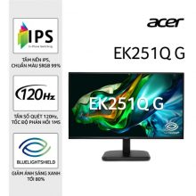 Màn hình Acer EK251Q G UM.KE1SV.G01 (24.5 inch - FHD - IPS - 120Hz - 1ms)