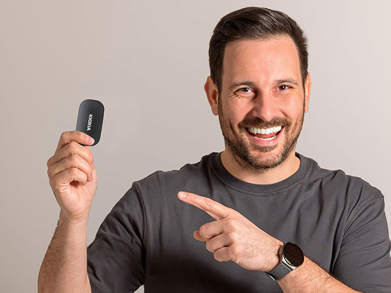 Ổ cứng di động SSD Kioxia Exceria Plus G2 R1050 2TB LXD20K002TG8