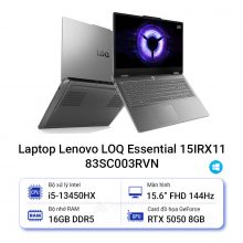 Laptop Lenovo LOQ Essential 15IRX11 83SC003RVN
