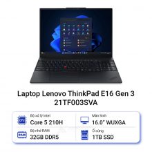 Laptop Lenovo ThinkPad E16 Gen 3 21TF003SVA
