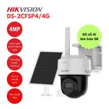 Camera IP Solar 4G 4MP Hikvision DS-2CFSP4/4G