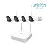 KIT camera UNIARCH NVR-104LS-W/IPC-B112-F40W