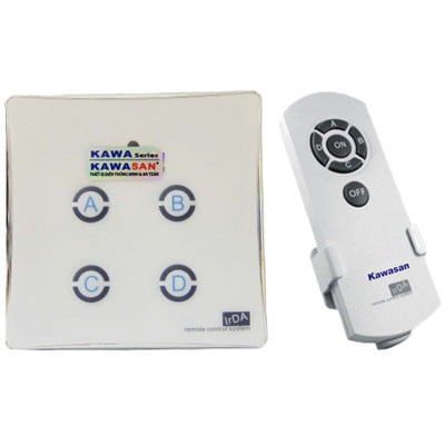 cong-tac-dieu-khien-tu-xa-4-nut-am-tuong-kawa-dk04s-2 Công tắc điều khiển từ xa 4 nút âm tường Kawa DK04S