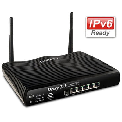 draytek-vigor2925fn-2 FTTH Dual WAN Wireless VPN Router DrayTek Vigor2925Fn