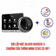 Lắp đặt chuông cửa thông minh EZVIZ gói SILVER VI42020-3