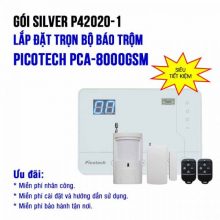 Lắp đặt trọn bộ báo trộm Picotech PCA-8000GSM (SILVER P42020-1)