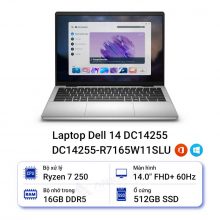 Laptop Dell 14 DC14255 DC14255-R7165W11SLU (Ryzen 7 250/16GB/512GB/14 inch FHD+ 60Hz/4cell/Win11/Office)