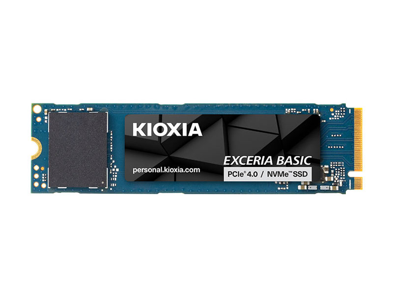 Ổ cứng SSD Kioxia Exceria Basic 1TB NVMe 4x4 R7200 W6500 (LSF10Z001TG8)