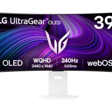 Màn hình gaming thông minh LG UltraGear 39GX90SA-W.ATV (39 inch - WQHD - OLED - 240Hz - 0.03ms - Loa)