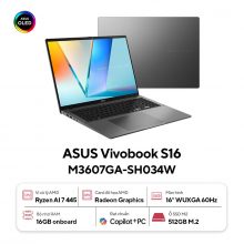Laptop ASUS Vivobook S16 M3607GA-SH034W