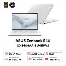 Laptop ASUS Zenbook S 14 UX5406AA-SU415WS