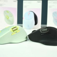 Chuột không dây Rapoo MT560 đa kết nối Xanh