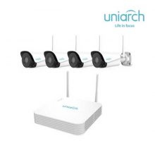 KIT camera UNIARCH NVR-104LS-W/IPC-B112-F40W