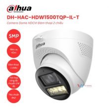 Camera Dahua DH-HAC-HDW1500TQP-IL-T Dome 5MP