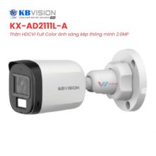 Camera KBVISION KX-AD2111L-A - Thân Full Color Kép 2MP