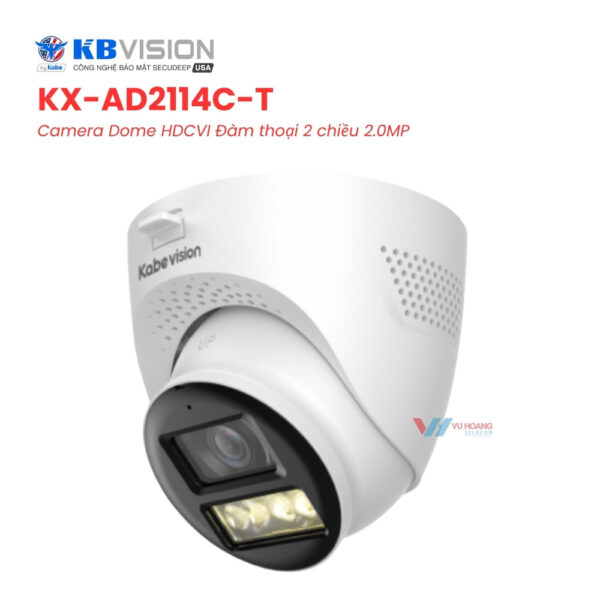 camera-kbvision-kx-ad2114c-t-600x600-1 Camera KBVISION KX-AD2114C-T - Dome 2MP Đàm Thoại Kép