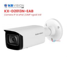 Camera KBVISION KX-D2013N-EAB - AI ePoE 2MP 80m