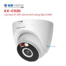 Camera WiFi KBVISION KX-C52D - Dome 5MP Góc 108°