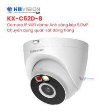Camera WiFi KBVISION KX-C52D-8 - Dome 5MP Đóng Hàng