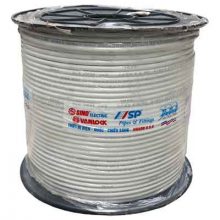 Cáp đồng trục Sino RG6 (5C-FB) lõi CCS 80 sợi màu trắng 305m