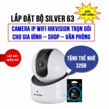 Lắp camera IP Wifi Hikvision HKI-2Q01EFD-IW (Gói Silver 63)