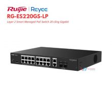 Smart Managed PoE Switch 20 cổng Reyee RG-ES220GS-LP