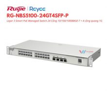 Smart PoE Managed Switch Reyee RG-NBS5100-24GT4SFP-P