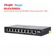 Switch 8 cổng RUIJIE RG-S1809-P giá rẻ tại Vuhoangtelecom