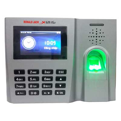 x628-plus Máy chấm công vân tay RONALD JACK X628 PLUS