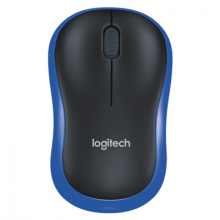 Chuột Quang không dây Logitech M185 - Màu Xanh