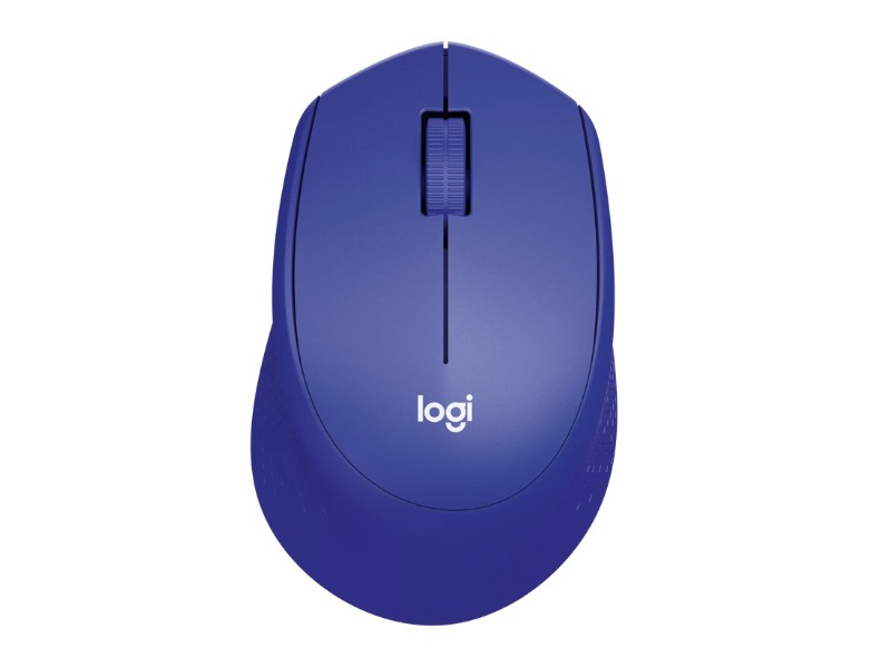 Chuột không dây Logitech M331 Silent - Màu Xanh Dương