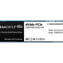 Ổ cứng SSD Team Group M2.2280 PCIE Gen3x4 MP33 512GB (TM8FP6512G0C101)