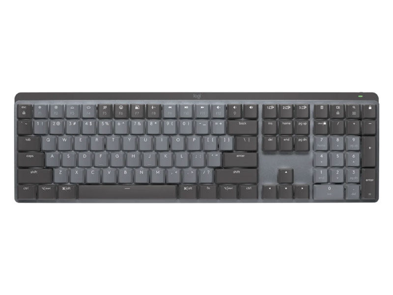 Bàn phím không dây Logitech MX Mechanical Tactile Wireless/Bluetooth màu đen (Graphite)