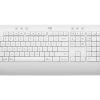 Bàn phím không dây Logitech K650 Signature Bluetooth Wireless màu trắng (Off-white)