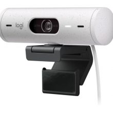 Webcam Logitech Brio 500 Full HD màu trắng (Off White)