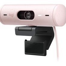 Webcam Logitech Brio 500 Full HD màu hồng (Rose)