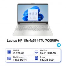Laptop HP 15s-fq5144TU 7C0R8PA