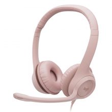 Tai nghe Logitech H390 có Mic màu hồng