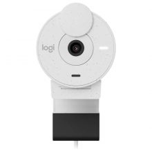 Webcam Logitech Brio 300 FHD 1080p Màu trắng OffWhite (960-001443)