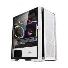 Vỏ máy vi tính KENOO ESPORT M500- 3F- Màu Trắng