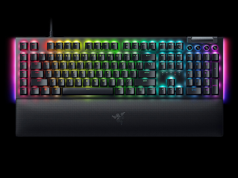 Bàn phím Razer BlackWidow V4 Yellow Switch (Linear) (RZ03-04691800-R3M1)