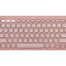Bàn phím Logitech Pebble Keys 2 K380s Bluetooth Rose (Hồng)