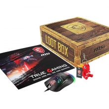 Bộ quà tặng MSI Loot Box Pack 1 (Chuột Gaming, Móc khóa, Miếng Lót Gaming)