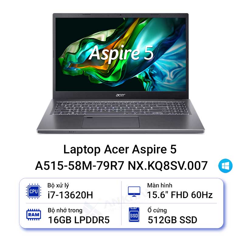 Laptop Acer Aspire 5 A515-58M-79R7 NX.KQ8SV.007