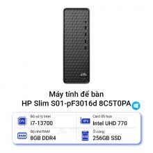 Máy tính để bàn HP Slim S01-pF3016d 8C5T0PA