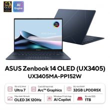 Laptop ASUS Zenbook 14 OLED UX3405MA-PP152W (Chính hãng)